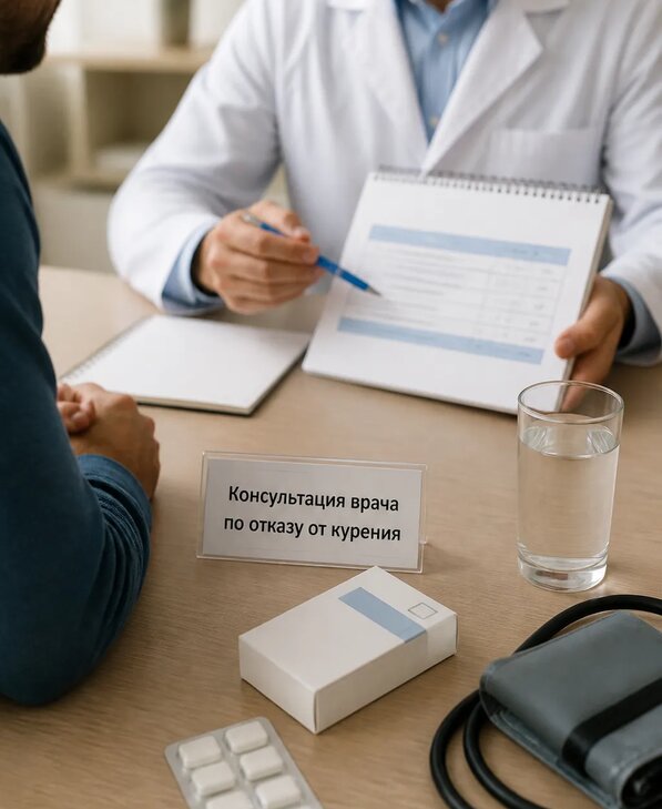 Консультация врача по отказу от курения для взрослых в Хабаровске